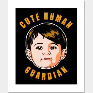 Pediatric Nurse Cute Human Guardian Posters and Art